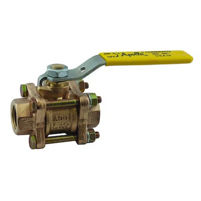 Apollo Valves 8210401 3/4'' Fnpt Bronze Ball Valve Inline