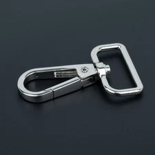 Country Brook Design® 1" Nickel Plated Purse Lobster Clasp Swivel Snap Hook,25Pk