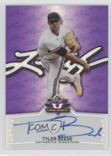2014 Leaf Valiant Purple Prismatic 4/25 Tyler Beede #BA-TB1 Auto 2h4