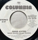 Roger Waters ( Pink Floyd ) 1987 Radio Waves Promo 45 RPM Record Stereo