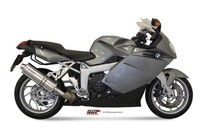 Storm Oval Auspuff Passend FüR BMW K 1200 R / S / GT 2005-2008