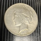 1925 Peace Dollar $1 Silver Coin Circulated Uncertified 0.9 Fineness US