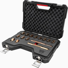 KIT DE EXTRACCIÓN DE TUERCAS DE RUEDA DE BLOQUEO UNIVERSAL WELZH WERKZEUG ELIMINA LAS TUERCAS GIRATORIAS