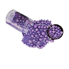 Edible Purple Sugar Pearls Candy Sprinkles 120G/ 4.23Ounce Baking Cake 