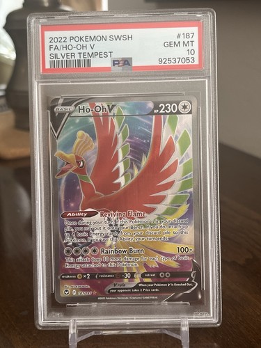 Ho-Oh V graded PSA 10 for sale on eBay