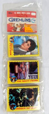 Topps Gremlins Movie Photo Cards 45 Pack Sealed 1984 Unused