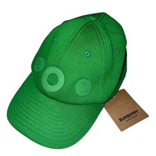 Burberry 2022SS Baseball Hat Green New with Tags