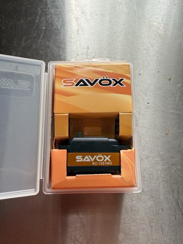 Savox SC-1251MG Digital Servo Low-Profile Hi-Speed, Gold Color