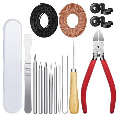 16 Pieces Softball Baseball Glove Care Kits Lacing Tool Glove Lock Pliers