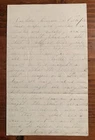 95th Illinois Infantry Civil War Letter 1861 Jackson Tennessee Rebels Running