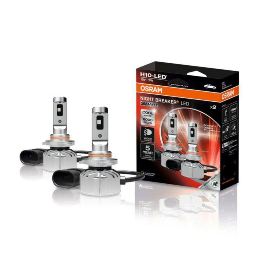 2x OSRAM Night Breaker H10 LED SMART Nebelscheinwerfer Nachrüstlampe StVZO Opel