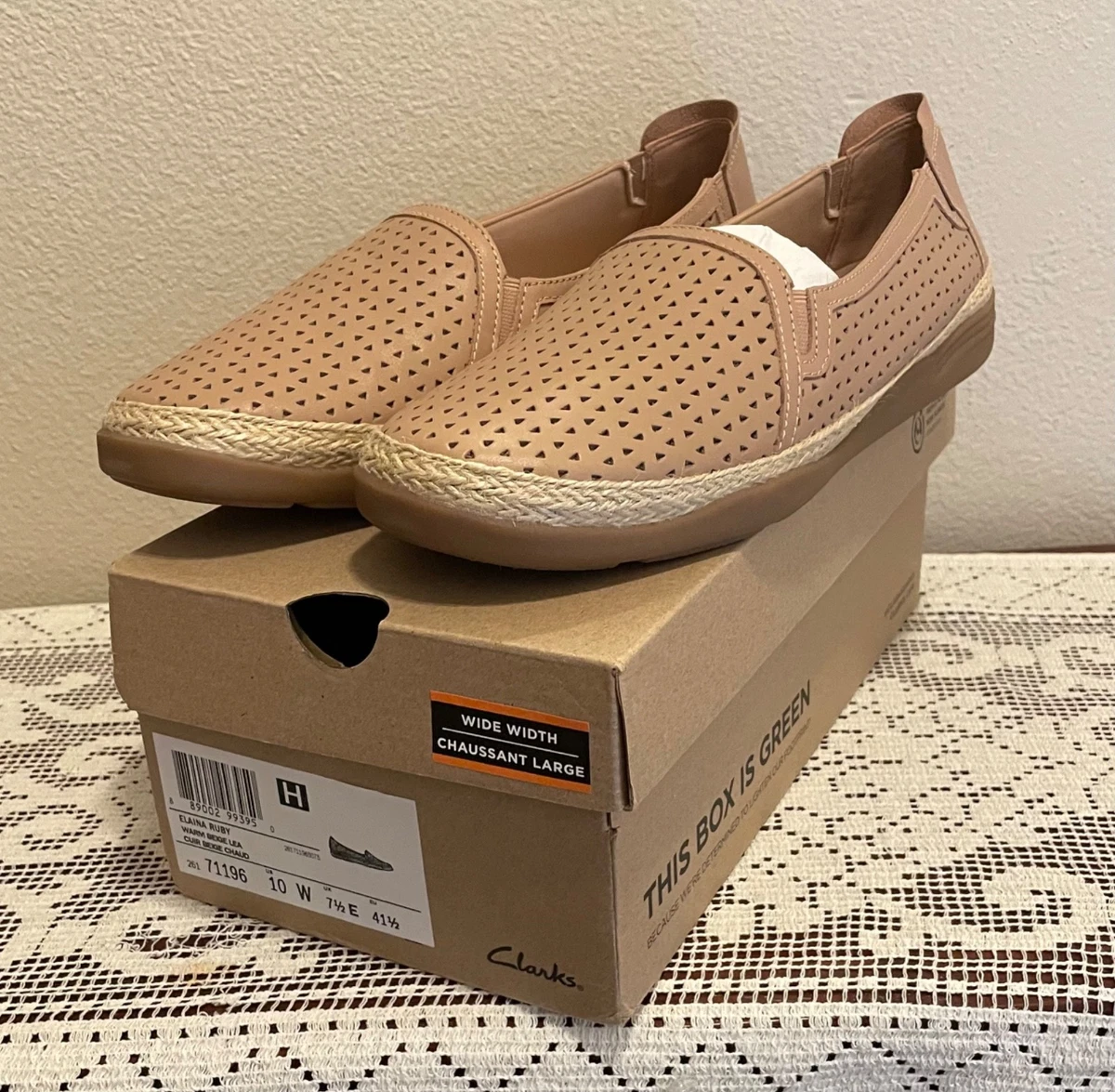 Clarks Slip On Comfort Shoes for Women for sale | eBay