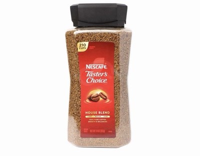 Nescafe Taster's Choice Instant Coffee 14oz House Blend , 210 Cups