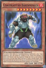 YuGiOh Coachkapitän Bärenmensch OP04-DE019 Common Excellent unl.
