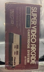 Sears 1981 Super Video Arcade Cartridge System Intellivision 5x Games