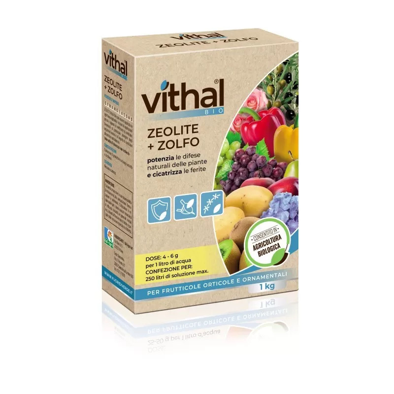 Concime Bio Zeolite + Zolfo 1Kg VITHAL
