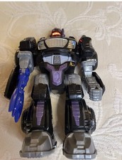 Hap-p Kid Toy Black Gray Purple Battery-Operated Robot