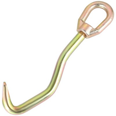 Auto Body Pulling Clamp Car Frame Puller Hook | Dent Repair Flat Nose Sheet M...