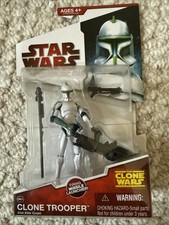 STAR WARS 2009 CLONE TROOPER CW04 41ST ELITE CORPS Missile Launcher New Sealed