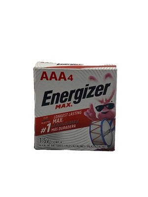 New Energizer MAX Alkaline Batteries AAA - 16 4 Packs (48 Total)