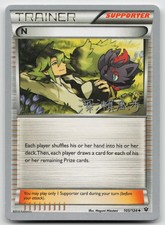 N (Kabu Fukase) 105/124 LP World Championship Decks Pokemon
