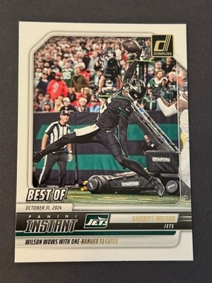 2025 Panini Donruss Best of Instant INS-GWN Garrett Wilson New York Jets