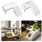 Turtle Basking Platform Reptile Habitat Turtle Tank Dock Decor Supplies Tortoise