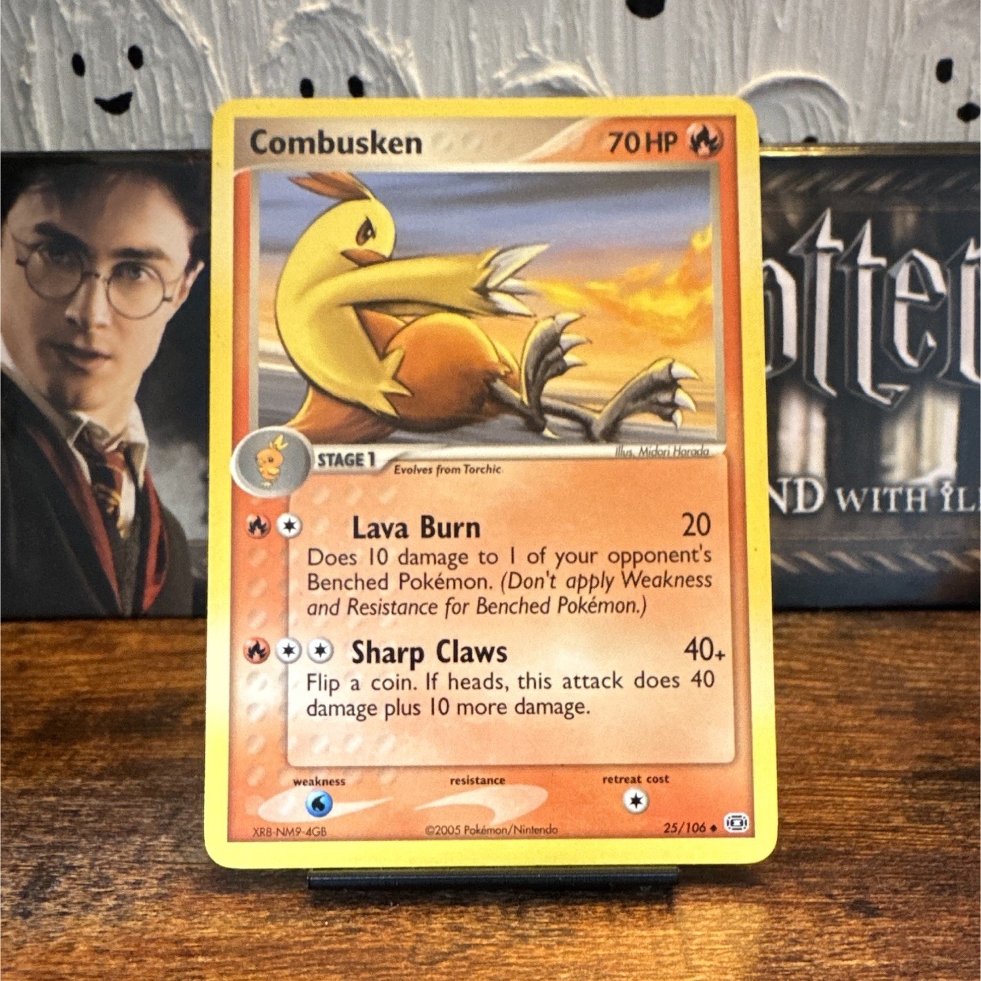 Pokémon EX Emerald Combusken 25/106 2005 70 HP Stage 1 English Regular