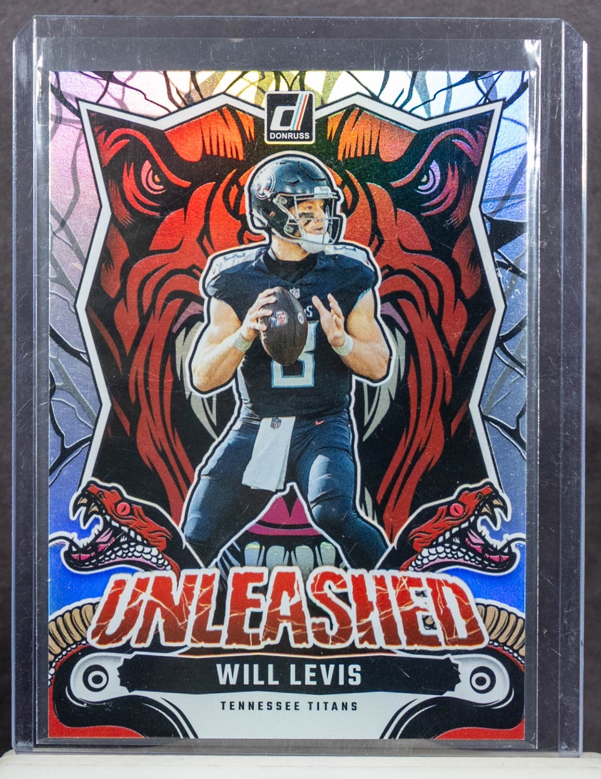 EL.92 Will Levis 2024 Panini Donruss #21 Unleashed
