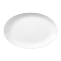 Seltmann Weiden Lido Weiß Platte Oval 28X19 Cm