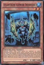 YuGiOh Atlantische schwere Infanterie AP02-DE006 Super Rare Good unl.