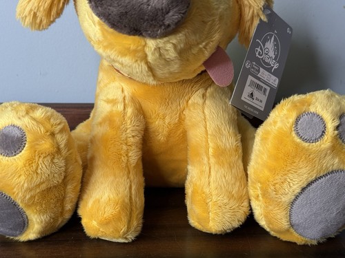 Disney Parks UP Big Feet DUG cane 10" peluche pupazzo peluche NUOVO CON ETICHETTA - Foto 4 di 20