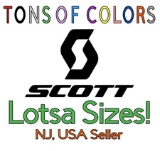 Scott Bicycles Vinyl Decal - Many Colors & Sizes FREE Ship
