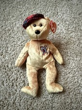 Ty Beanie Babies “ChariTee” the PGA Golf Tour Teddy Bear 2004 Super Cute