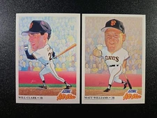 Will Clark Matt Williams San Francisco Giants Big Head Fat Head All Star 1991