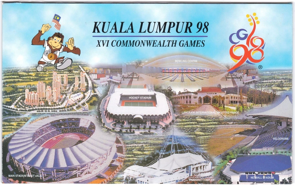 Mazuma *M5794 Malaysia 1998 SUKOM KL/98 024584 UNC With Folder - Image 3 of 4