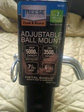 Reese Towpower Interlock Adjustable Hitch Mount For 2 In Reciever
