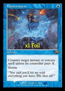 Flusterstorm Foil | eBay