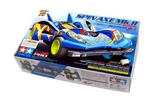 TAMIYA Model Mini 4WD Racing Car PRO 1/32 SPIN AXE Mk.II MS Chassis 18631 AA032