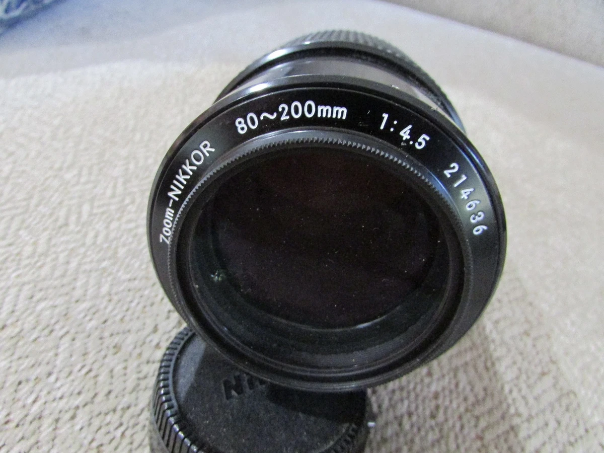 Nikon Zoom-NIKKOR f/4 Camera Lenses 80-200mm Focal for sale - eBay