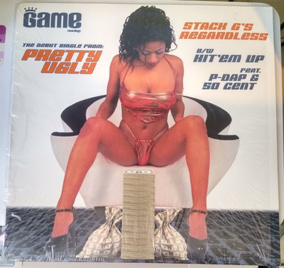PRETTY UGLY -Stack G's Regardless/Hit 'Em Up- 12'' Vinyl Single 50 Cent