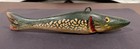DULUTH/DFD FISH DECOY, DAVID PERKINS, PIKE, GLASS EYES, 7.25" — photo 1