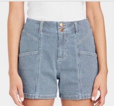 Women's High-Rise Cargo MIDI Shorts - Universal Thread Sz 10