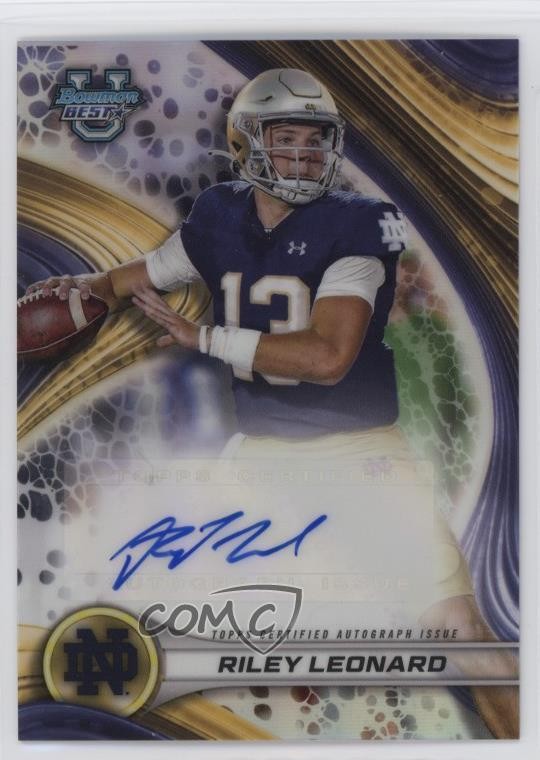 2024 Bowman U Best of 2024 Auto Riley Leonard #BOA-RL Auto 8i0