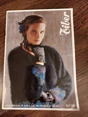 Tiber Wolle Nr. 29 Zeitschrift Stricken 1990er Vintage viele Fotos - Bild 1 von 4