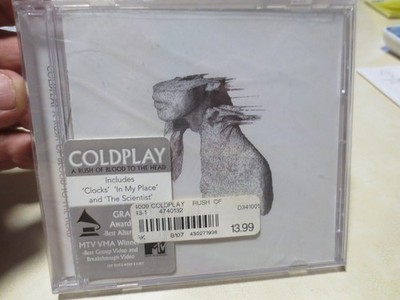 COLDPLAY 2002 A Rush of Blood to the Head  Factory-Sealed CD