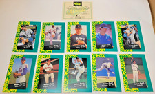 1992 Classic Nolan Ryan Complete Set 1-10 w/ COA Limited 7466/50,000