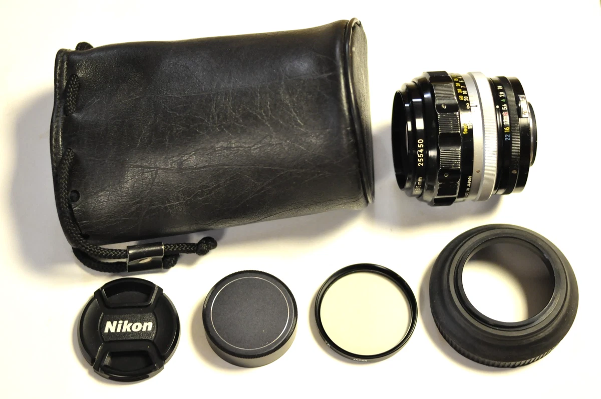 Nikon NIKKOR f/1.8 Camera Lenses 85mm Focal for sale - eBay