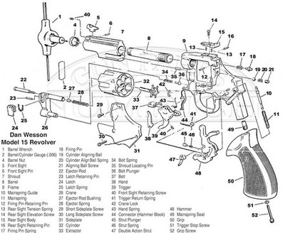Dan Wesson 14 / 15  Parts