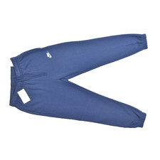 Nike Men Regular Size S Blue Fleece Drawstring Sweatpants Jogger NEW BV2737-410